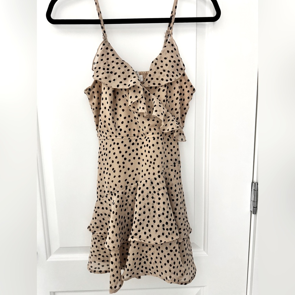 Polka Dot Ruffle Dress